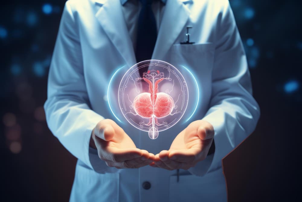 علاج تضخم البروستاتا بدون جراحة