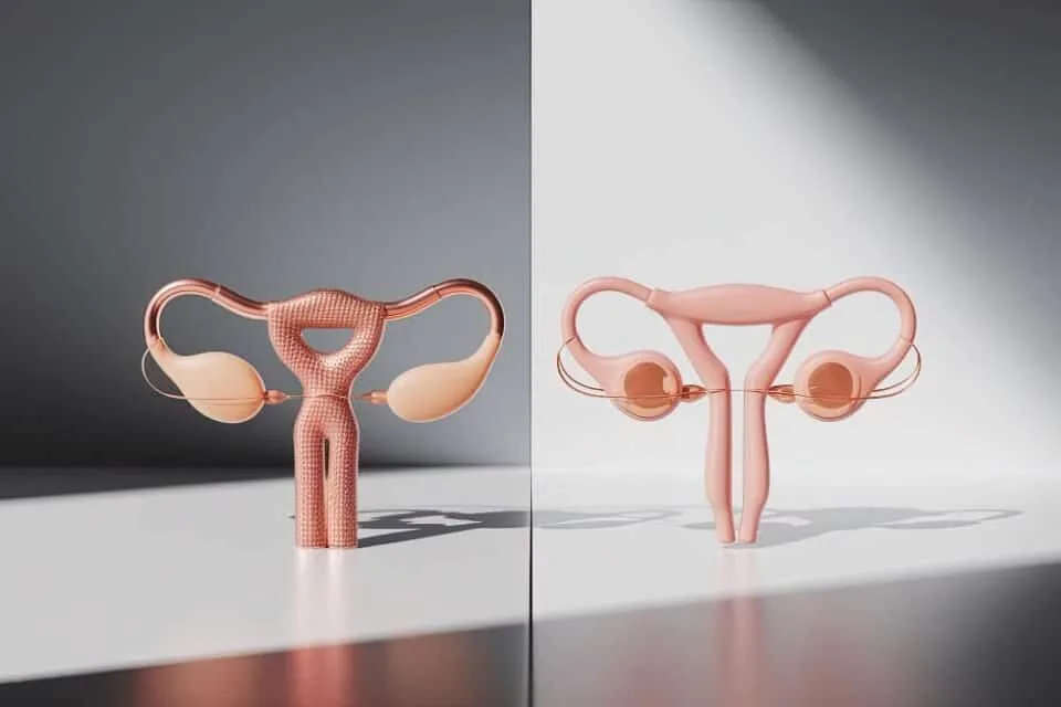 الفرق بين العضال الغدي وتليف الرحم