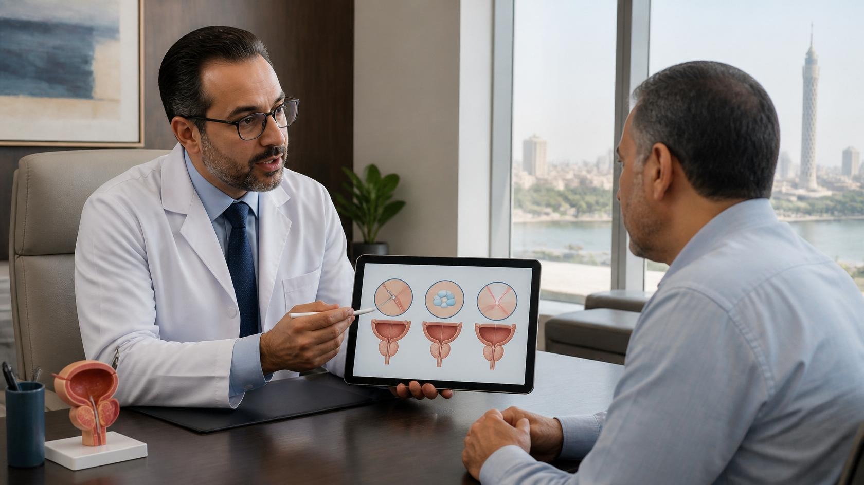 افضل دكتور لعلاج تضخم البروستاتا بدون جراحة 2 لمن تناسب قسطرة شرايين البروستاتا؟