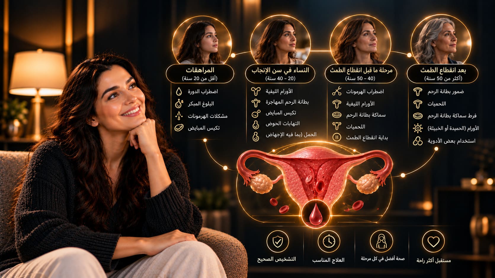 أسباب النزيف المهبلي حسب العمر | التشخيص والعلاج مع د. سمير عبد الغفار 2 أسباب النزيف المهبلي حسب العمر