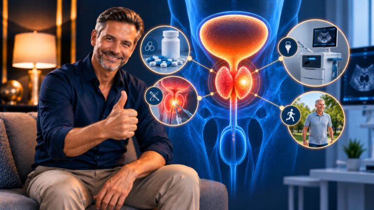 افضل علاج تضخم البروستاتا