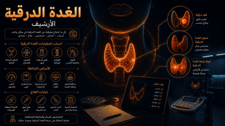 الغدة الدرقية الطبيعية: الحجم والمكان والوظيفة