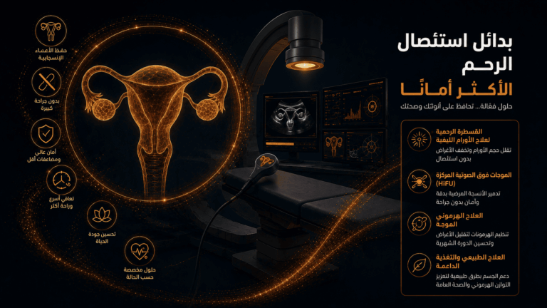بدائل استئصال الرحم الأكثر أمانا