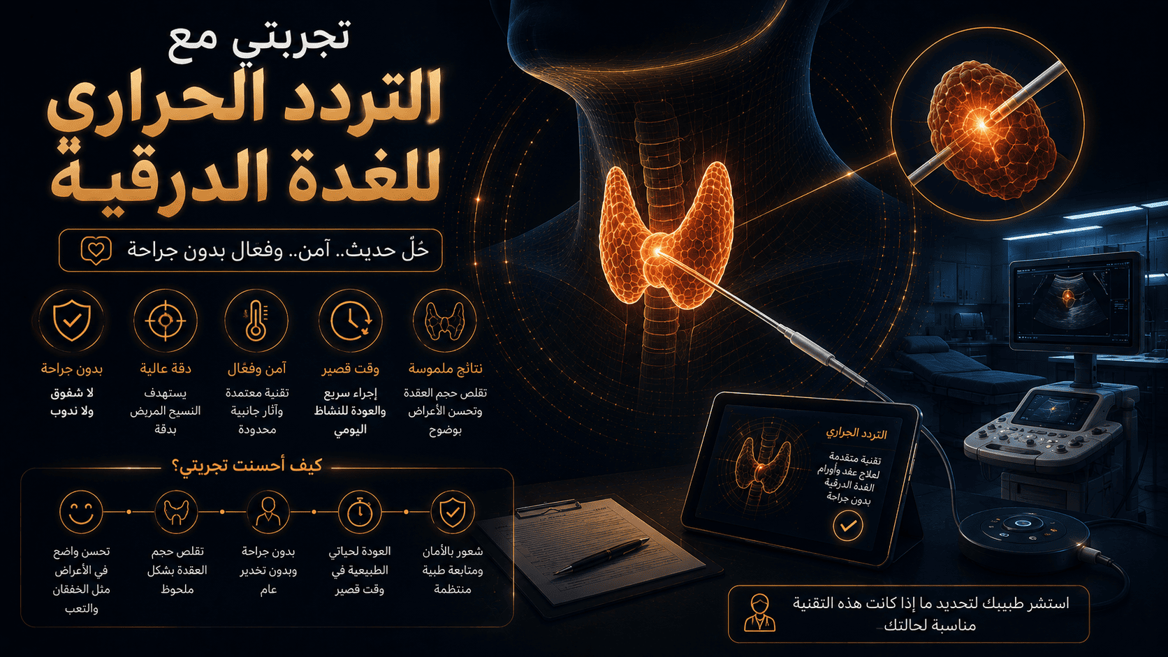 تجربتي مع التردد الحراري للغدة الدرقية 3 تجربتي مع التردد الحراري للغدة الدرقية