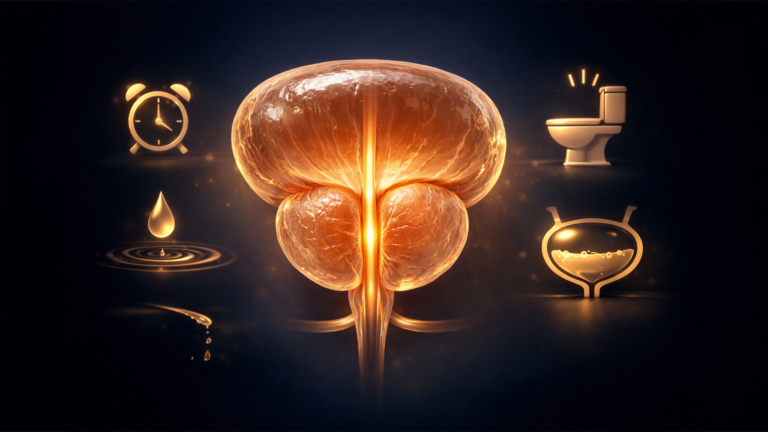 تضخم البروستاتا الحميد - اسباب و اعراض التضخم