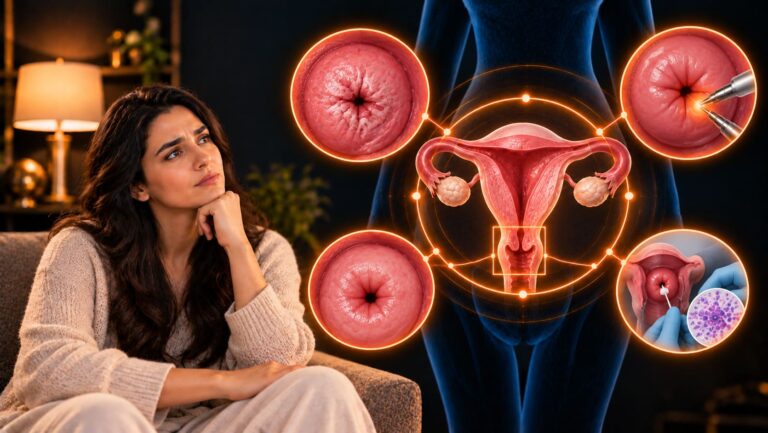 تليف عنق الرحم وعلاجه