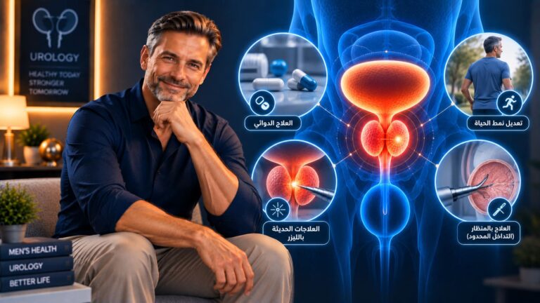 طرق علاج تضخم البروستاتا الحميد