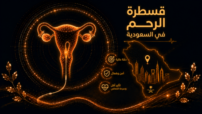 قسطرة الرحم في السعودية: أفضل علاج لتليف الرحم والعضال الغدي
