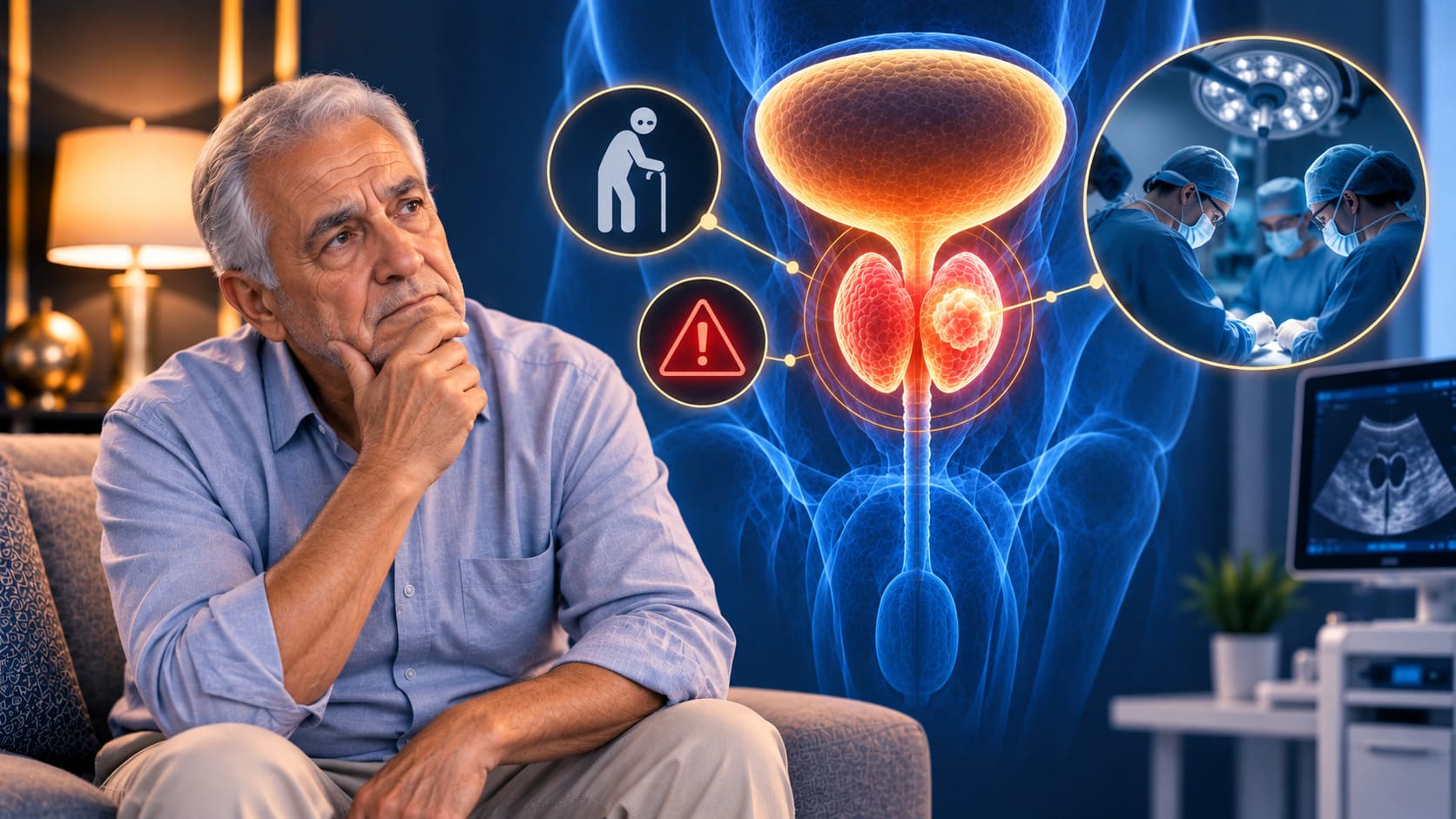 هل عملية البروستاتا خطيرة لكبار السن؟